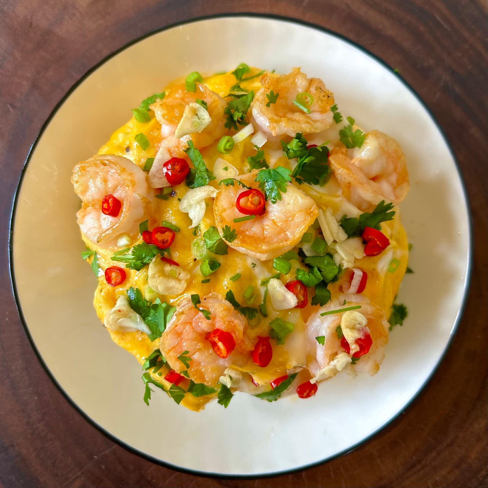 A plate of food at Bien Cafe in Da Nang
