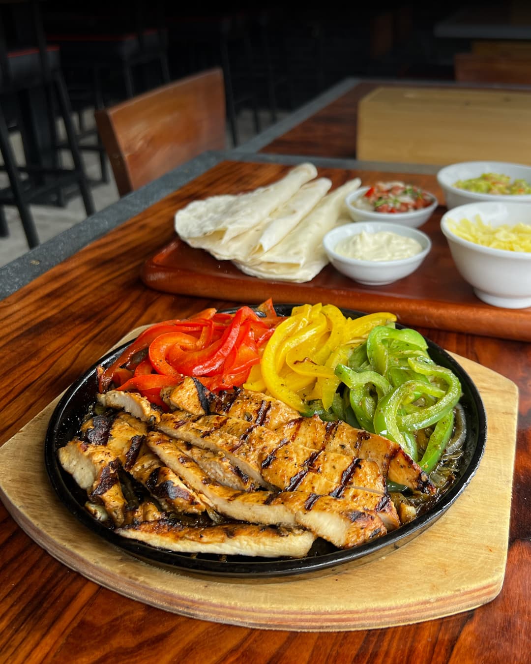 Food at Dirty Fingers, a Texas smokehouse in Bac My An, Da Nang