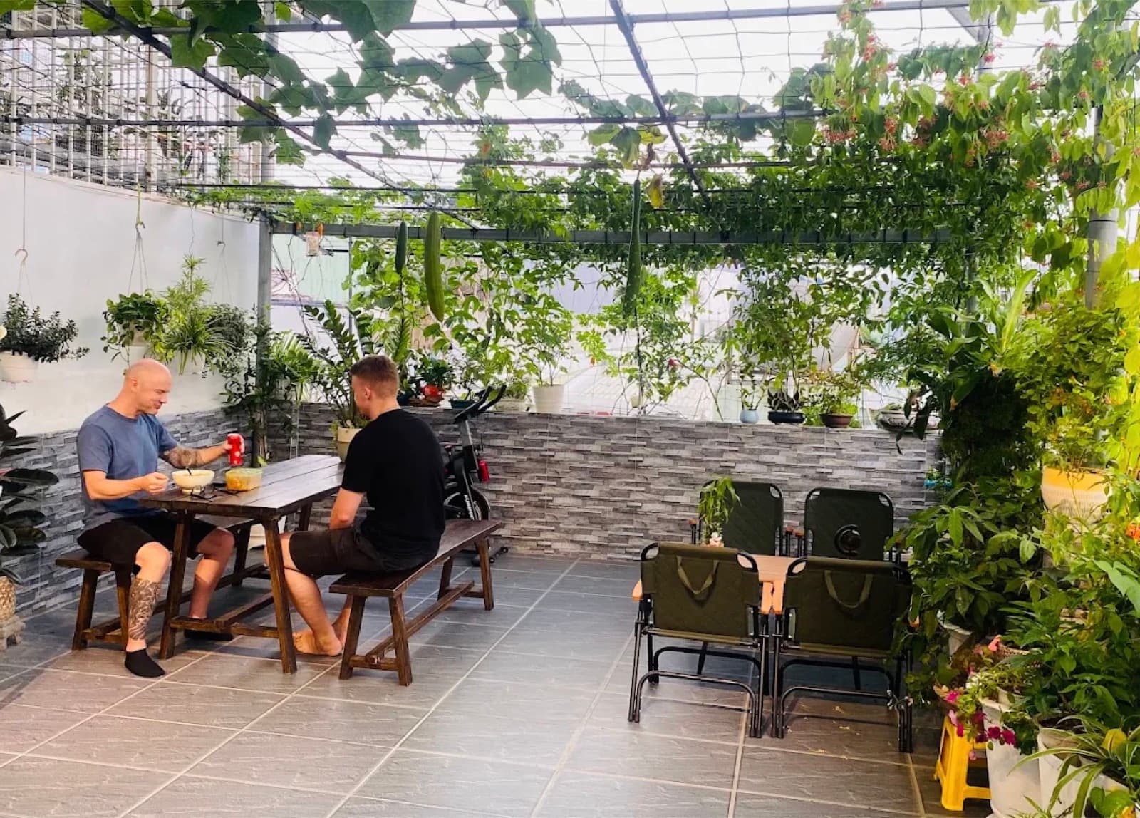 The Rooftop And The People at Hana's Coworking