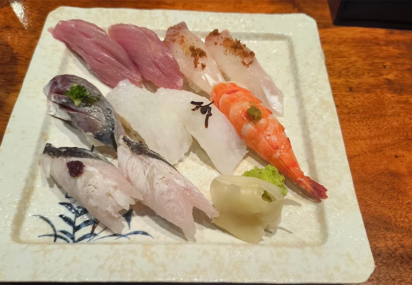 Izakaya Yen, fresh nigiri sushi cut by hand