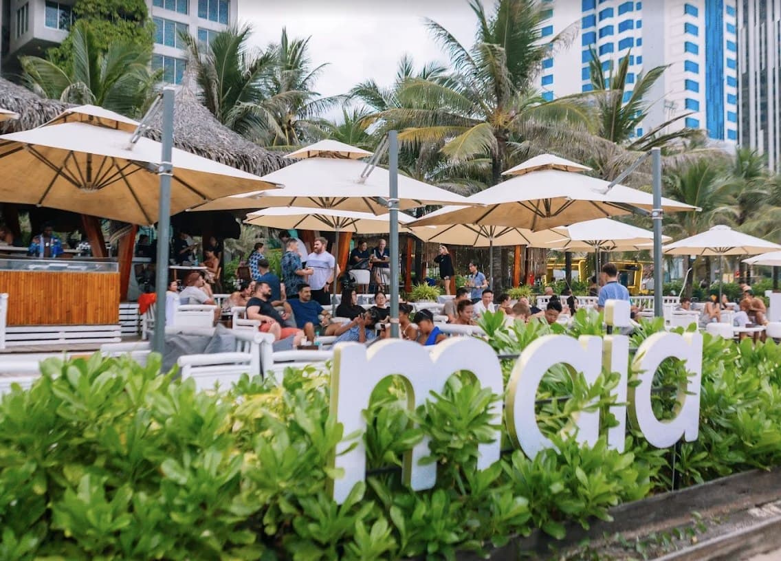 Maia Beach Bar on My Khe Beach