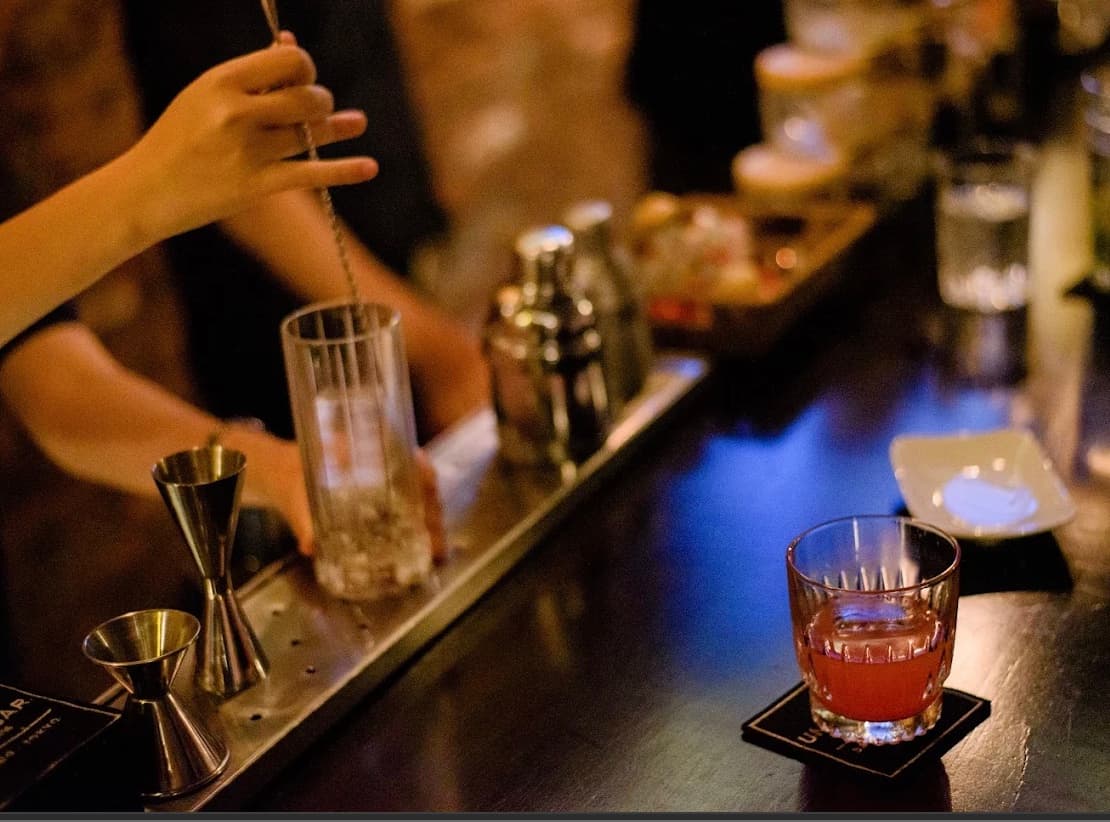 Inside United Bar, a hidden cocktail bar in Hai Chau, Da Nang