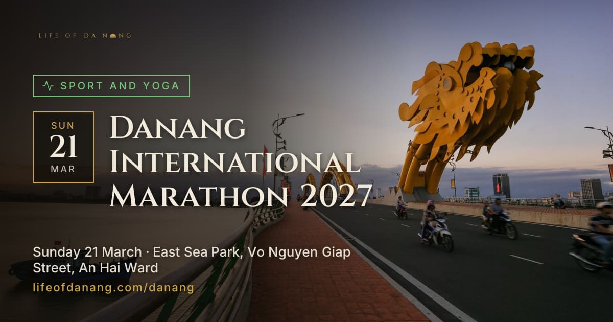 Danang International Marathon 2027, Sun 21 Mar · Da Nang